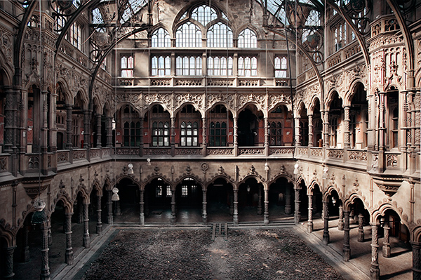 The Beautiful Abandoned Neo-Gothic Chambre du Commerce Belgium - Abandoned Spaces