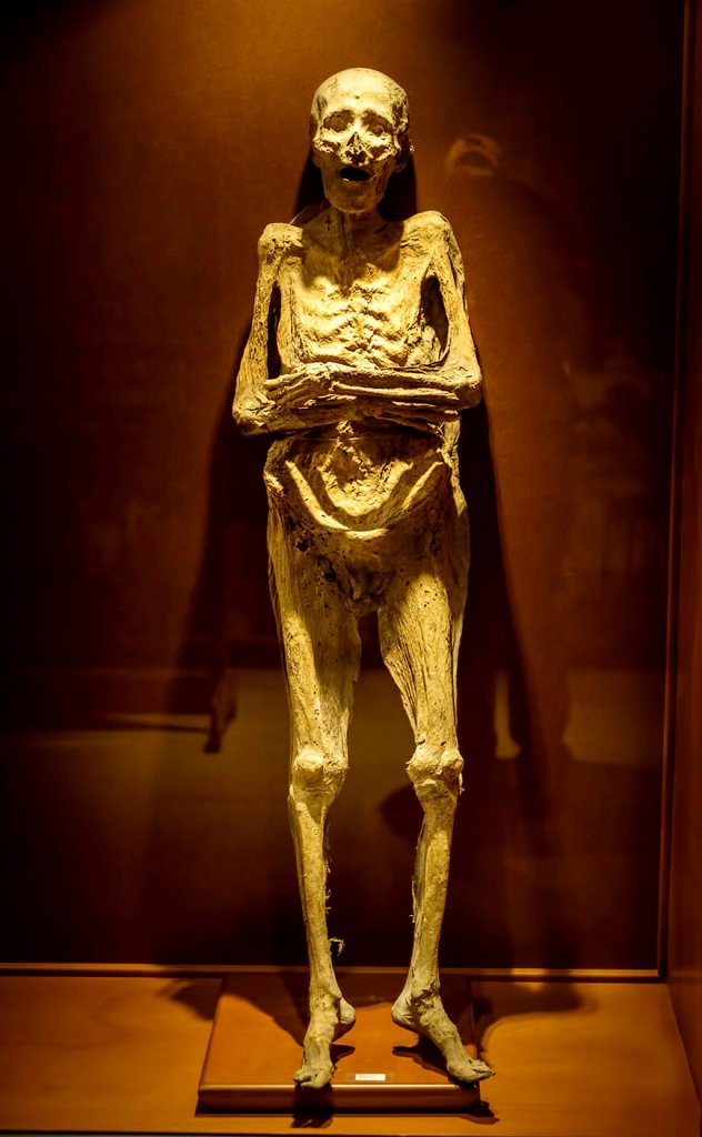 Đây là xác ướp tại Museo de las Momias de Guanajauto- Bảo tàng xác ướp ở Guanajuato