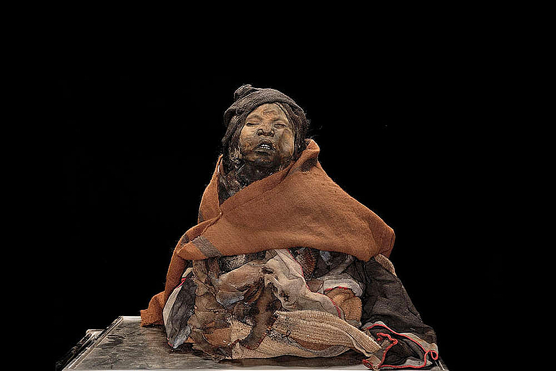 Mummy of the Lightning Girl, MAAM Salta. Art Destination Argentina